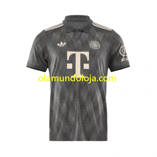 Camisola Bayern de Munique Octoberfest Homem Equipamento Quarto 2024-2025 Manga Curta